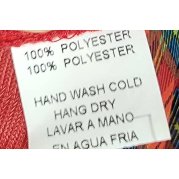 4/$20 XXZ Plaid Fit and Flare Chiffon Strappy Metal Detail Dress - Size S - Picture 6 of 7